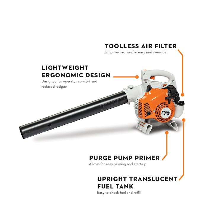 STIHL® BG 50 Handheld Blower | 27.2 cc Engine | 412 CFM Air Volume