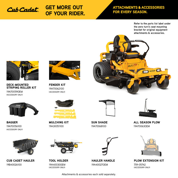 Cub Cadet ZT2 54 Ultima Series™ ZT(17AIEAC3A10)