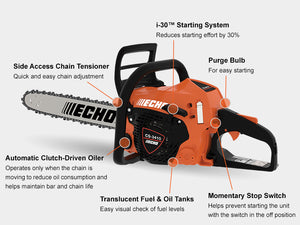 ECHO CS-3410 Chainsaw with 14 Inch Bar and Chain