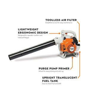 STIHL® BG 50 Handheld Blower | 27.2 cc Engine | 412 CFM Air Volume